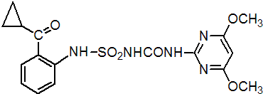 Cyclosulfamuron