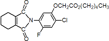 Flumiclorac-pentyl